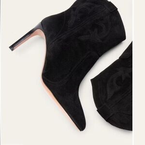 ba&sh  Suede high heel ankle boots